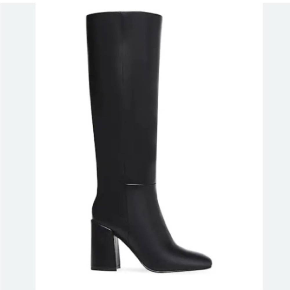 Madden Girl black knee high boots